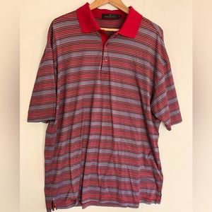 BUGATCHI striped polo